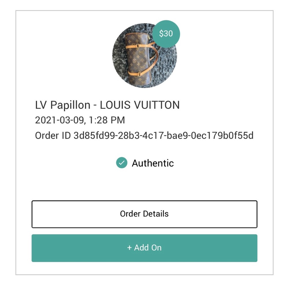 Louis Vuitton Papillon - Picture 9 of 11